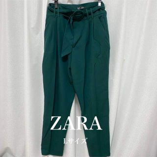 ザラ(ZARA)のZARA カジュアルパンツ　ベルト付き　ズボン(カジュアルパンツ)