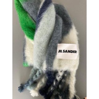 Jil Sander - 新品未使用 JIL SANDER モヘアマフラー ジルサンダーの ...