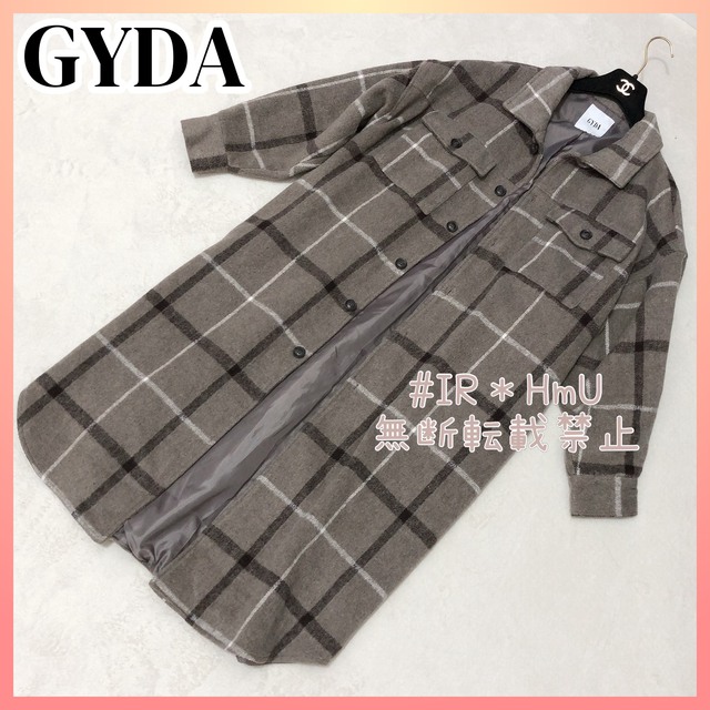 GYDA ジェイダ　オーバーサイズシャツコート