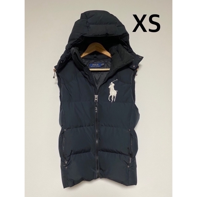 Ralph Lauren(ラルフローレン)のRalph Lauren　ダウンベスト　XS ブラック メンズのジャケット/アウター(ダウンベスト)の商品写真