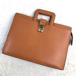 ランセル(LANCEL)の✨美品✨LANCEL ランセル ビジネスバッグ　ブリーフケース　ブラウン(ビジネスバッグ)