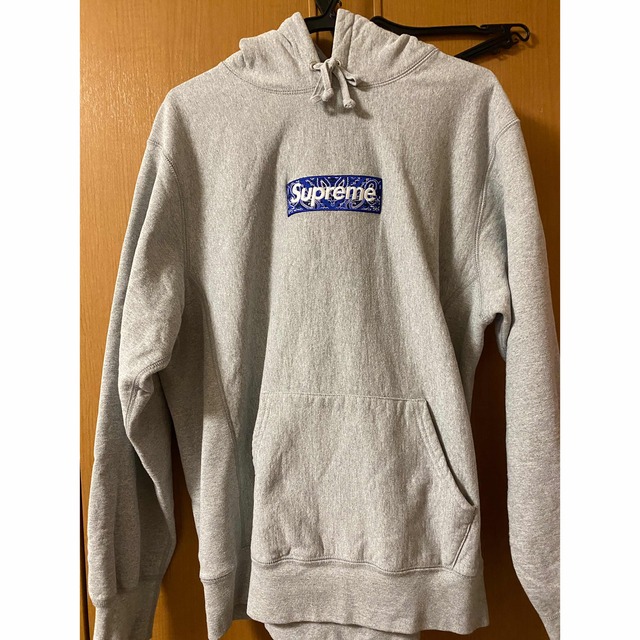 パーカーSupreme bandana box logo sweatshirt 19aw