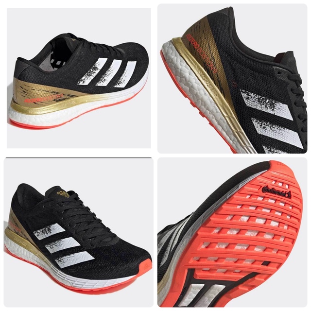 新品☆未使用　adidas アディゼロ ボストン9W ランニングシューズ 4