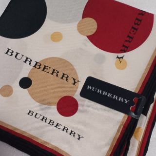 バーバリー(BURBERRY)の値下げ📌バーバリー☆シルク50%大判ハンカチーフ58×58(ハンカチ)