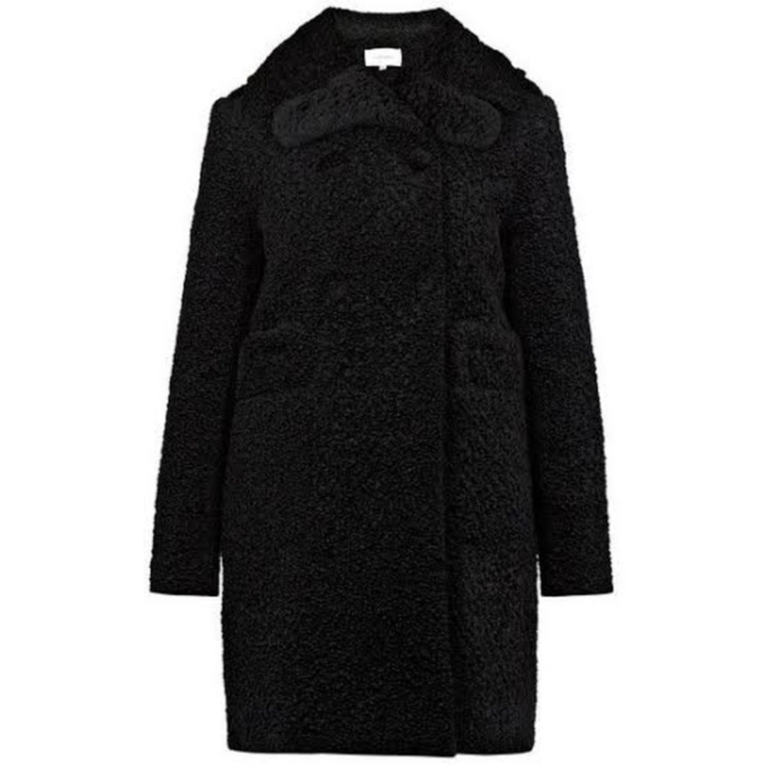 定価16万円 Carven faux アストラカンコート 34 最新情報 18620円引き
