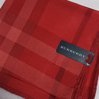 バーバリー(BURBERRY)の値下げ📌バーバリー☆シルク混大判ハンカチーフ58×58(ハンカチ)