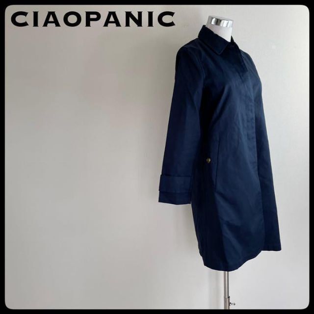 Ciaopanic(チャオパニック)のCIAOPANIC チャオパニック ロングコート ステンカラーコート レディースのジャケット/アウター(ロングコート)の商品写真