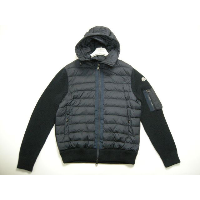 MONCLER(モンクレール)のサイズXXL◆新品 本物◆モンクレール MA-1型ニットダウンジャケット メンズ メンズのジャケット/アウター(ダウンジャケット)の商品写真