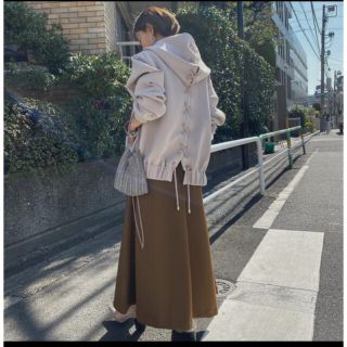 アメリヴィンテージ(Ameri VINTAGE)のameri BACK LACE UP PARKA(パーカー)