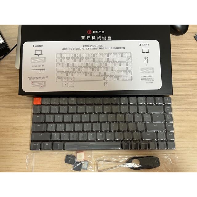 【keychron k3】 メカニカルキーボードUS配列 茶軸のサムネイル