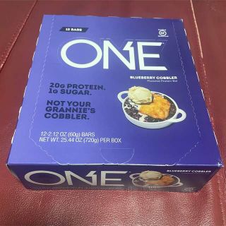 コストコ(コストコ)のone プロテインバー　ブルーベリーコブラー味‼️(ダイエット食品)