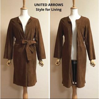 ユナイテッドアローズ(UNITED ARROWS)のUNITED ARROWS Style for Living シープスキンコート(ロングコート)