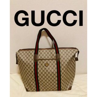 グッチ(Gucci)の★GUCCI★  シェリーライン GG柄　PVC 大容量トートバッグ 男女兼用 (トートバッグ)