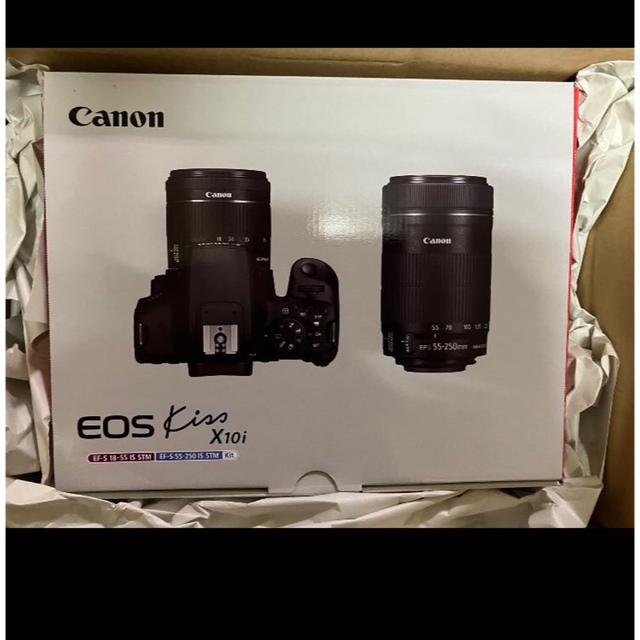 新品登場 Canon - eos kiss x10i ダブルズームキット デジタル一眼