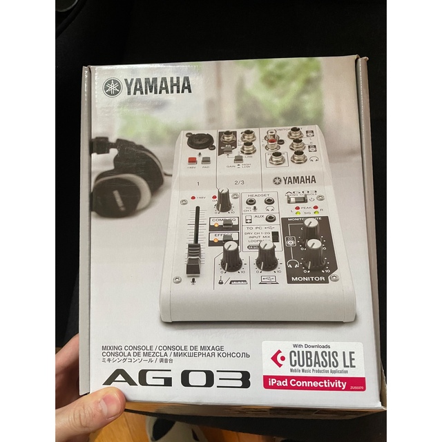 ヤマハ YAMAHA ミキサーコンソール AG03