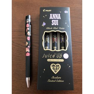 大人気！おまけ付！ANNA SUI パイロット ボールペン！アナスイボールペン！(ペン/マーカー)