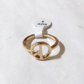 ピースマイナスワン(PEACEMINUSONE)の💍G-DRAGON GDマーク リング/ ゴールド系💍ジヨン 指輪 PMO(リング(指輪))