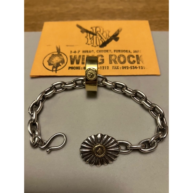 goro's(ゴローズ)のwingrock chain bracelet レディースのアクセサリー(ブレスレット/バングル)の商品写真