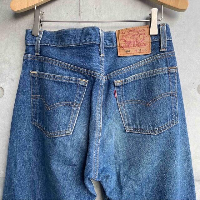 USA製 Levi's 501 リーバイス デニム W30✕L36 ベージュ