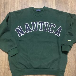 ノーティカ(NAUTICA)のNAUTICA クルーネック　グリーン(スウェット)