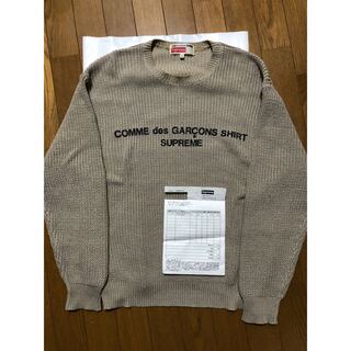 シュプリーム(Supreme)のsupreme コムデギャルソン セーター sweater sサイズ(ニット/セーター)