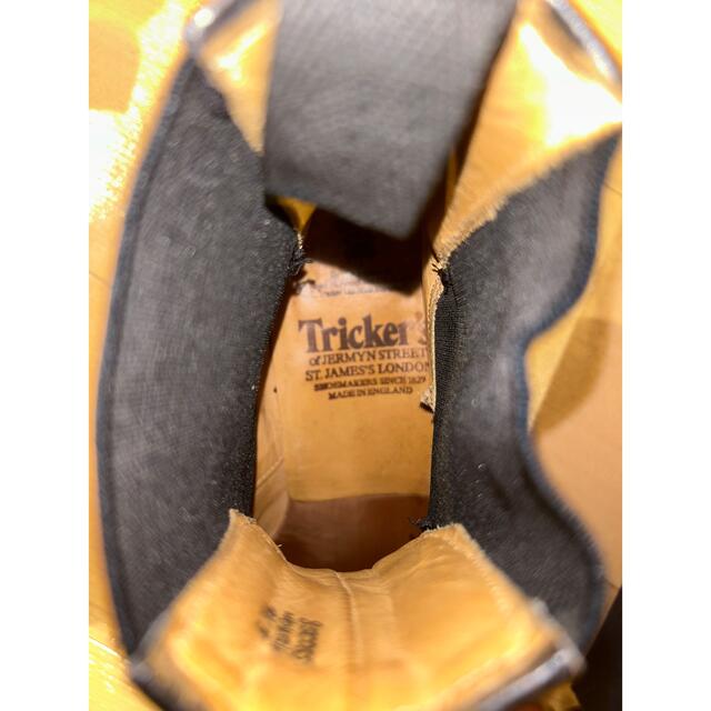 Trickers(トリッカーズ)の極上 11万 27.5 イギリス製【Tricker’s】ブラックサイドゴア メンズの靴/シューズ(ブーツ)の商品写真