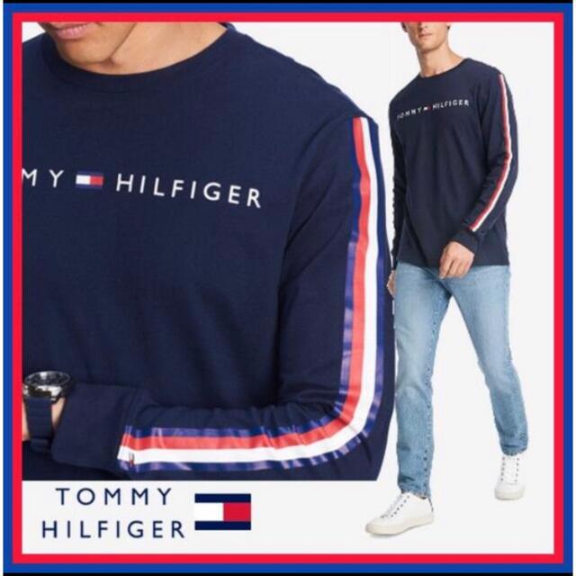 ロング スリーブ Tシャツ トミー TOMMY ロゴ 日本未入荷 US/L | フリマアプリ ラクマ