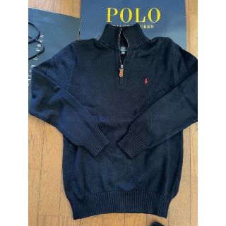 POLO RALPH LAUREN (160cm)ポロラルフローレン　ハーフジ(カーディガン)