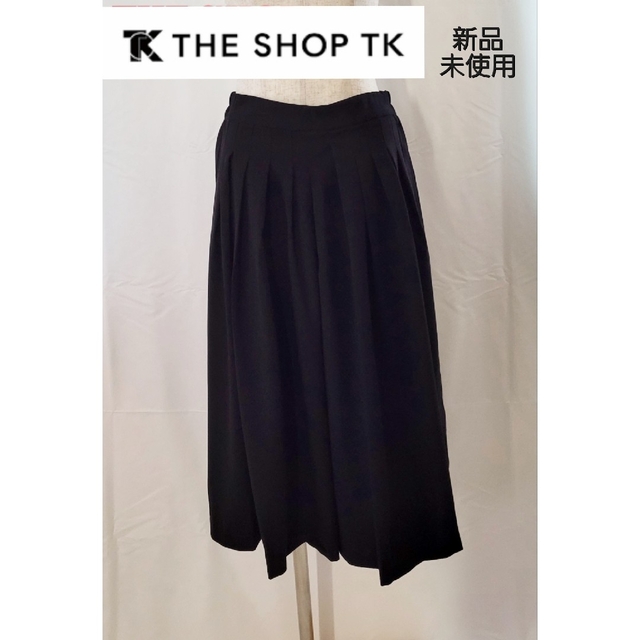 THE SHOP TK(ザショップティーケー)のTHE SHOP TK 八分丈ガウチョパンツ レディースのパンツ(キュロット)の商品写真