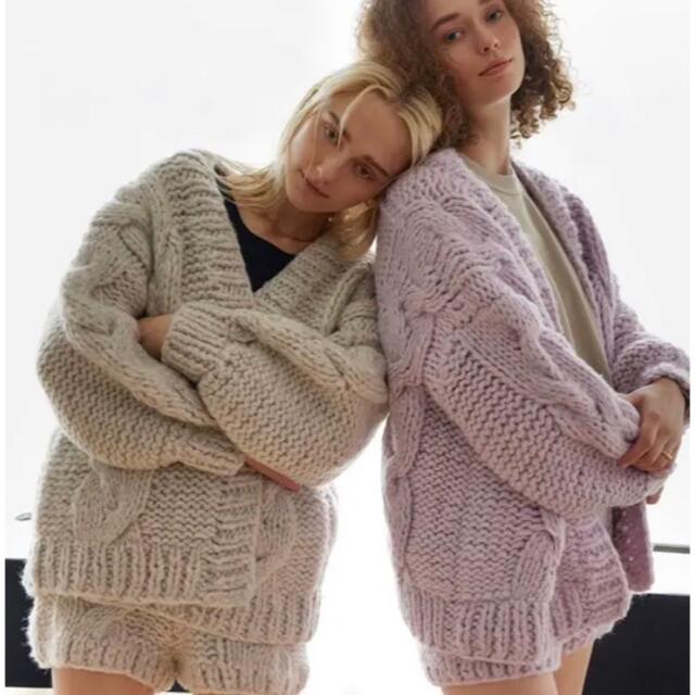 美品 searoomlynn シールームリン ニットジャケット 高品質の人気 www