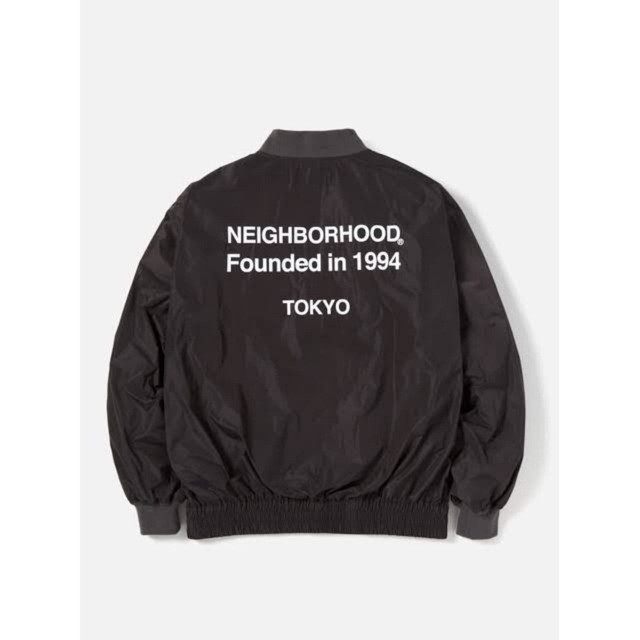 新品 NEIGHBORHOOD STAFF / E-JKT CHARCOAL Mナイロンジャケット