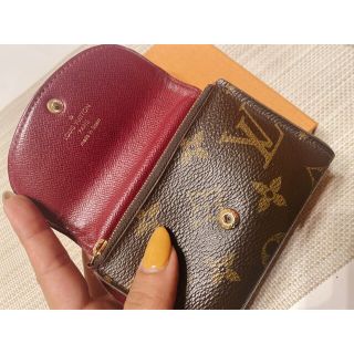 ルイヴィトン(LOUIS VUITTON)のモノグラム ポルトモネ ロザリ 折り財布 ヴィトン(財布)