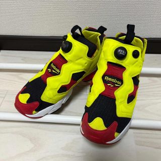 リーボック(Reebok)のReebok insta pump fury“citron”シトロン 27.0(スニーカー)