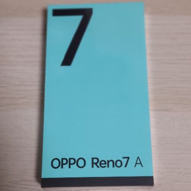 【新品未開封】OPPO  RENOA 7   黒　128GB