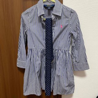 ポロラルフローレン(POLO RALPH LAUREN)のPOLO RALPH LAUREN⭐︎ストライプワンピース90センチ(ワンピース)