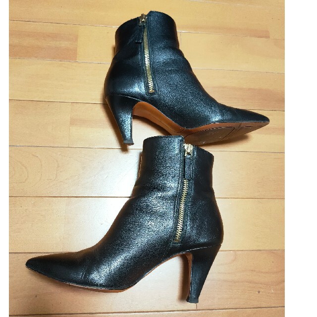 NINE WEST - ☆着払い 中古 ナインウエスト ショートブーツ 黒 5 22.5