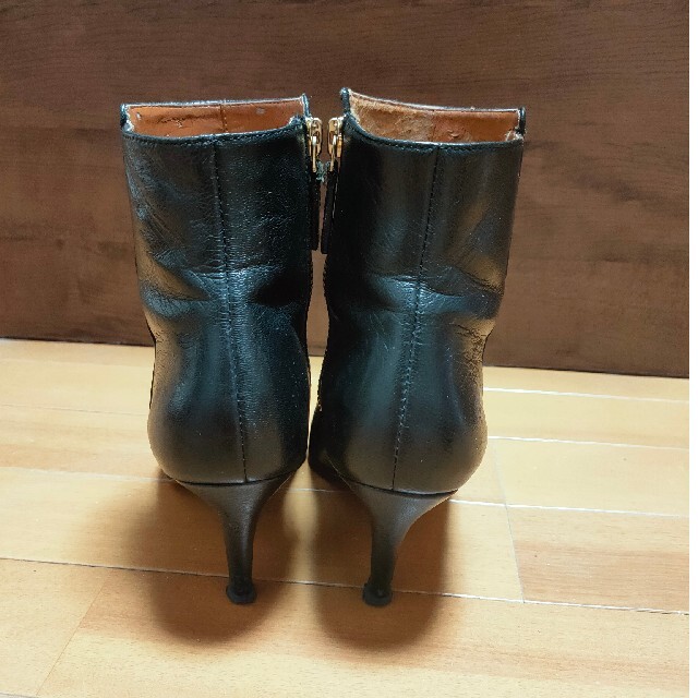 NINE WEST - ☆着払い 中古 ナインウエスト ショートブーツ 黒 5 22.5