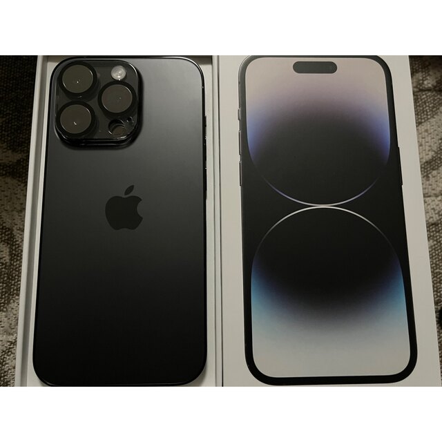 出産祝い   iPhone14 - Apple pro Black  space 256 スマートフォン本体