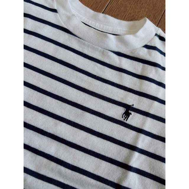 POLO RALPH LAUREN(ポロラルフローレン)のラルフローレン　ボーダーTシャツ　100 キッズ/ベビー/マタニティのキッズ服男の子用(90cm~)(Tシャツ/カットソー)の商品写真