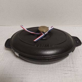 ストウブ(STAUB)のSTAUB　オーバルホットプレート(鍋/フライパン)