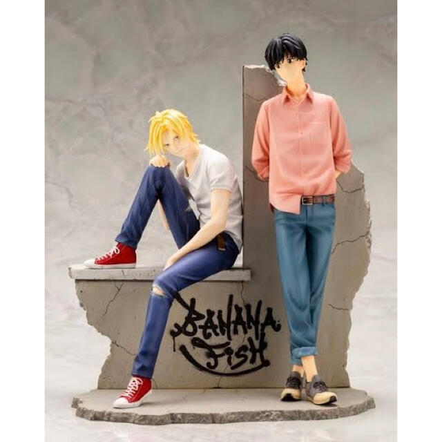 送料込】 FISH BANANA - KOTOBUKIYA アッシュ J ARTFX 英二 & アニメ