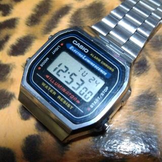 カシオ(CASIO)の人気☆CASIO デジタル 腕時計 A168☆稼働品(腕時計(デジタル))