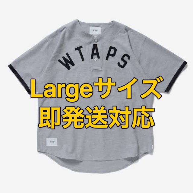 WTAPS LEAGUE SS COTTON FLANNEL GRAY Lサイズメンズ