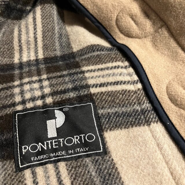 SHIPS(シップス)のSHIPS × PONTETORTO ベージュのダッフルコート レディースのジャケット/アウター(ダッフルコート)の商品写真