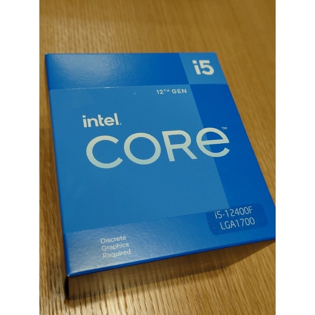 新品未開封 Intel CPU Core i5 12400F 第12世代 | tspea.org