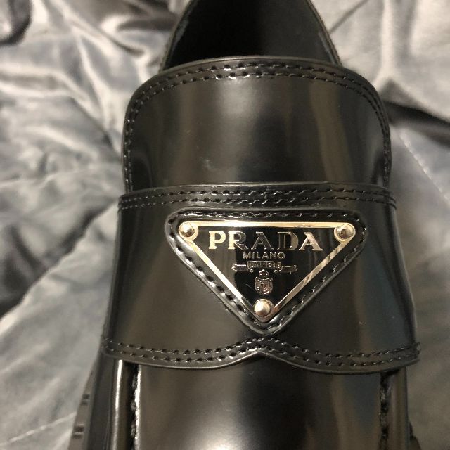 新規購入 PRADA - プラダ☆ ローファー 23.5cm 37 美品☆PRADA