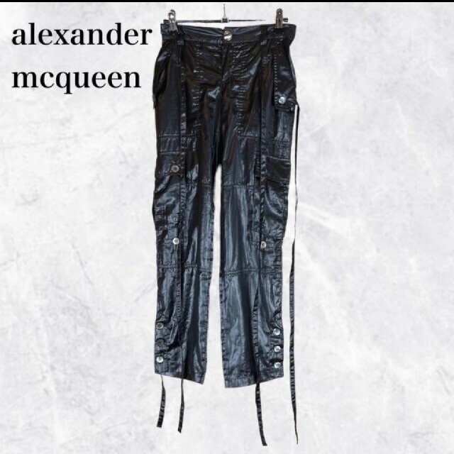 Alexander McQueen(アレキサンダーマックイーン)のgoodperson様 パラシュートパンツ テクノパンツ メンズのパンツ(ワークパンツ/カーゴパンツ)の商品写真