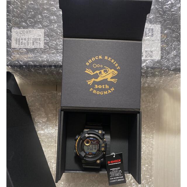 G-SHOCK - FROGMAN 30周年記念モデル GW-8230B-9AJR 3つセットの通販 ...