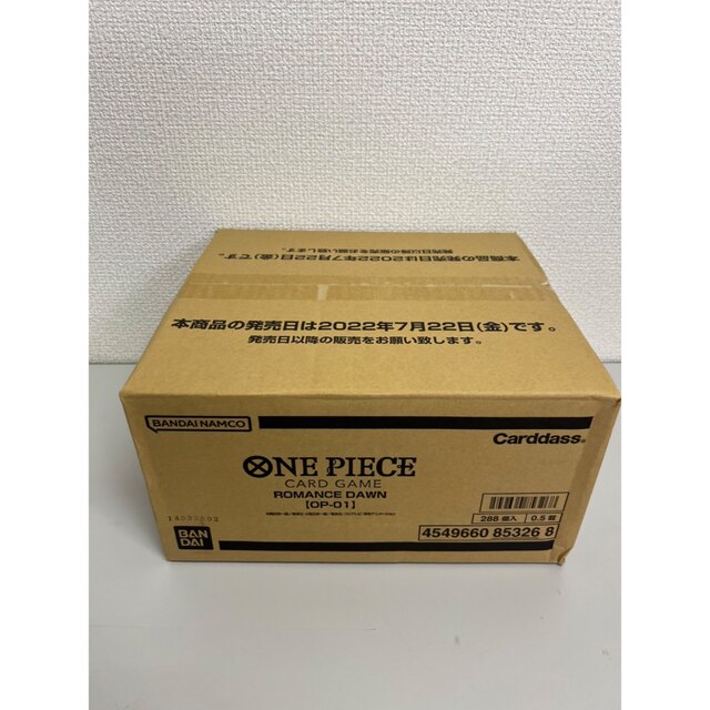 国際ブランド】 ワンピースカード ロマンスドーン 未開封1カートン Box