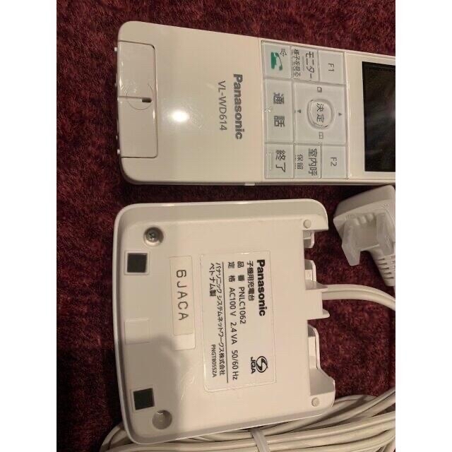 カメラドアホン ワイヤレス 子機VL-WD614 PNLC1062 充電台 カメラドアホン ワイヤレス 子機VL-WD614 PNLC1062 充電台